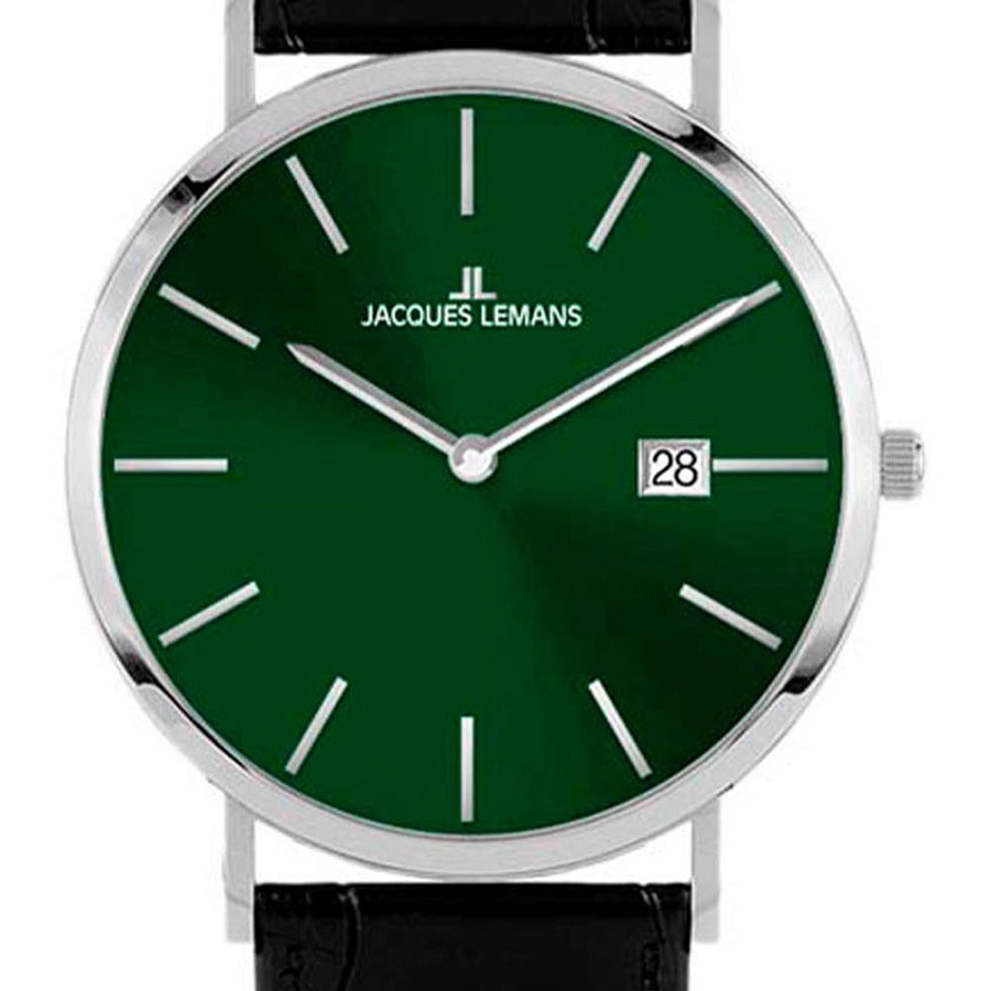Часы Jacques Lemans Classic 1-2171C — кварцевые, сталь металл