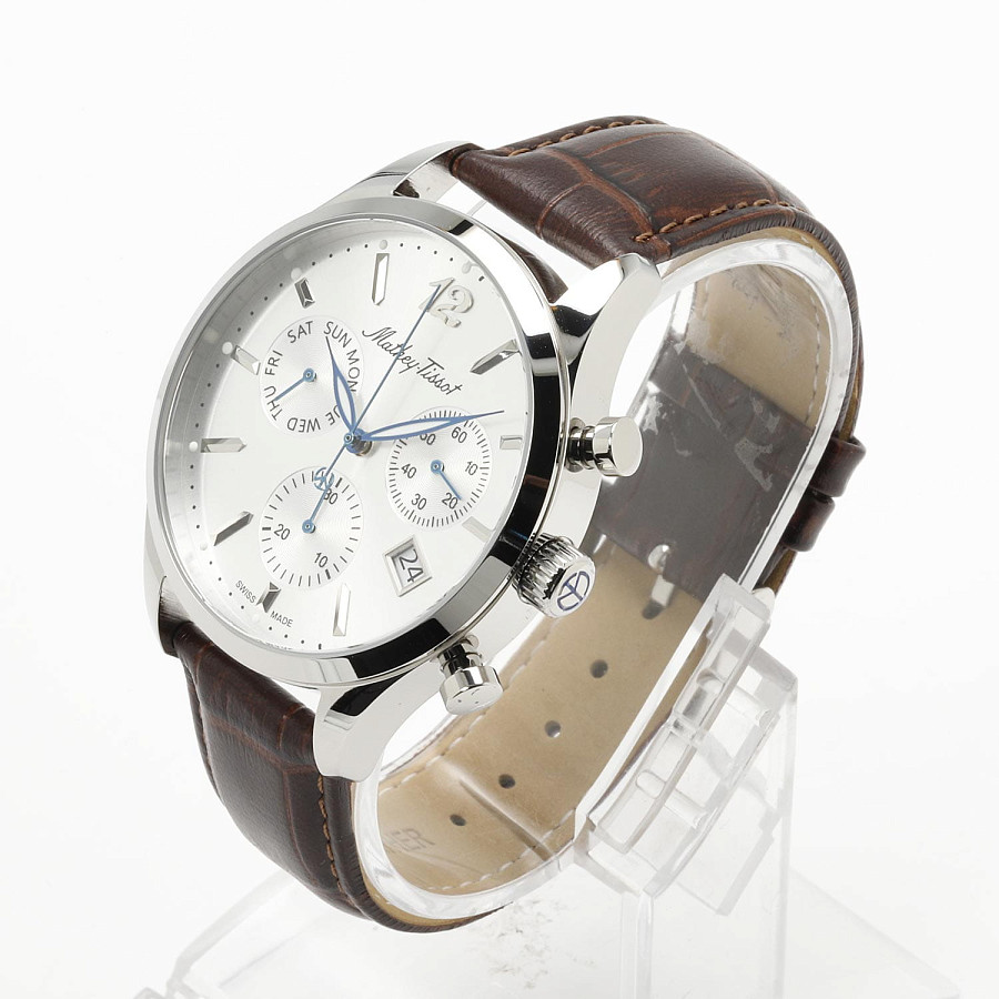 Часы Mathey-Tissot Urban H411CHALS — кожаный, мужские
