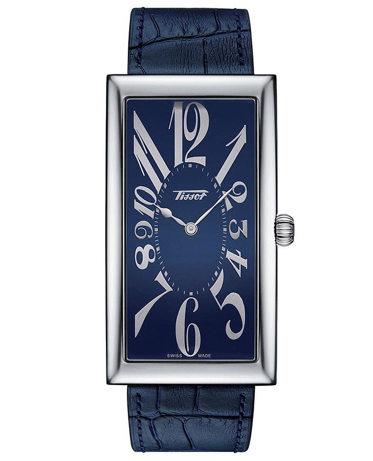 Часы Tissot Heritage Banana Centenary Edition T117.509.16.042.00 — мужские, синий