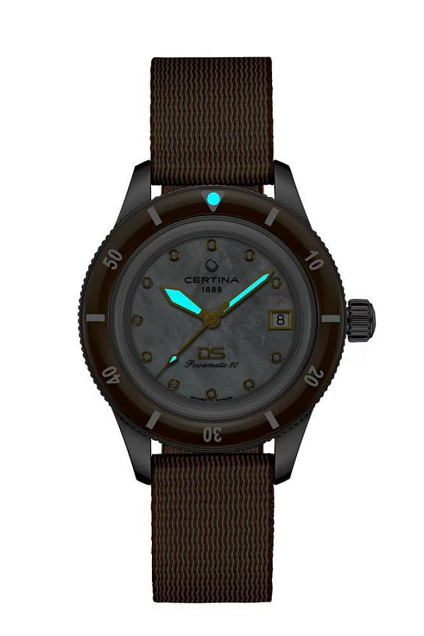 Часы Certina DS PH200M C036.207.18.116.00 — женские, бежевый