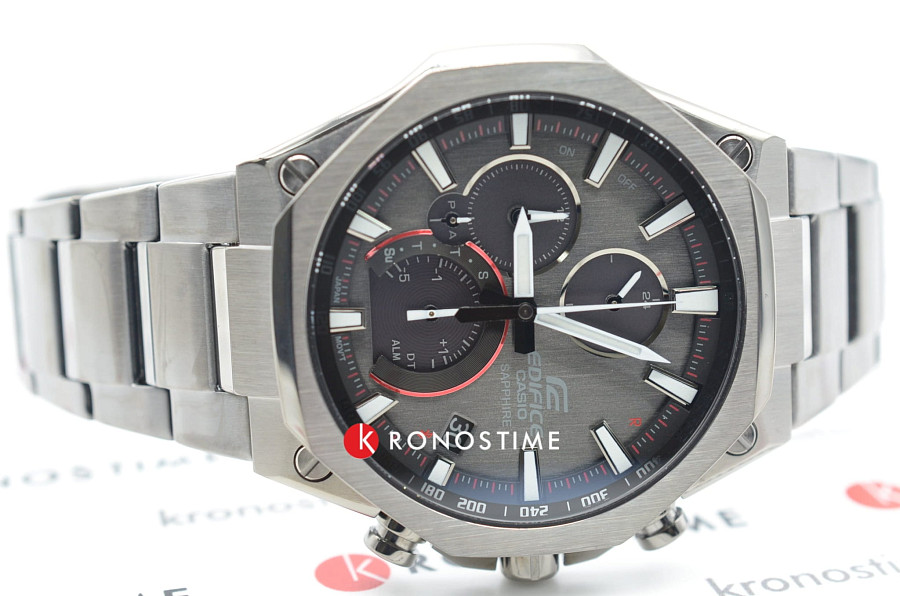 Часы Casio Edifice EQB-1100DC-1A — нержавеющая сталь, мужские