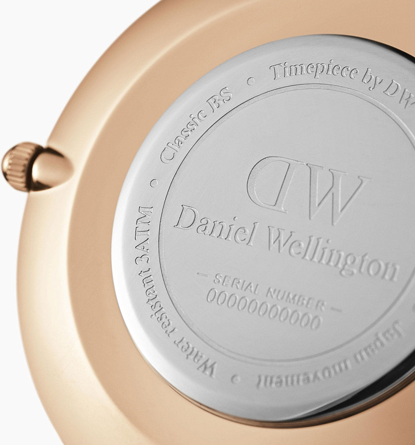 Часы Daniel Wellington Petite Melrose DW00100305 — сталь c pvd покрытием, женские