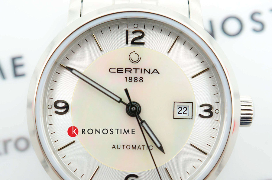 Часы Certina DS Caimano Lady C035.007.11.117.00 — сталь металл, Швейцария