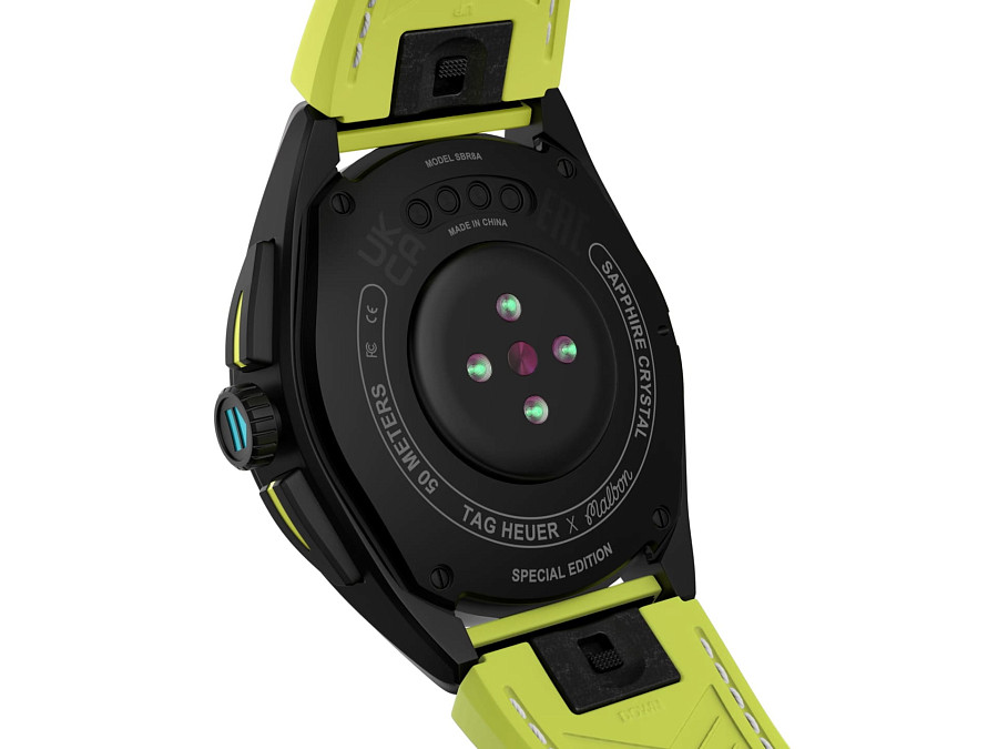 Часы TAG Heuer Connected Malbon Golf Edition SBR8A85.EB0338 — металл сталь, Швейцария