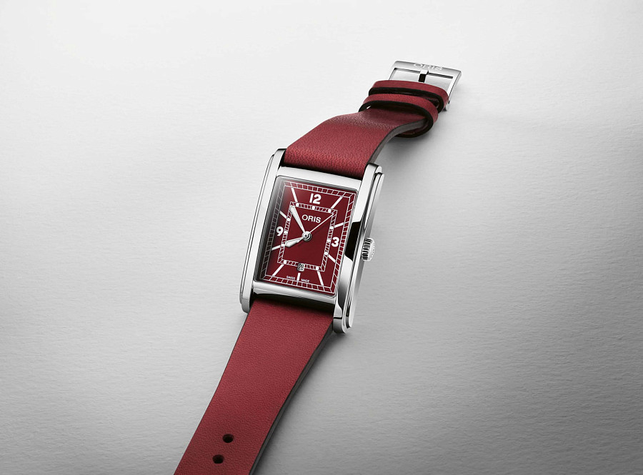 Часы Oris Rectangular 01 561 7783 4068-07 5 19 18 — сталь металл, Швейцария