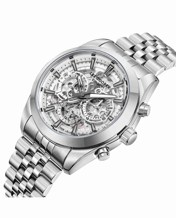 Часы Lee Cooper LC08176.330 — кварцевые, металл сталь