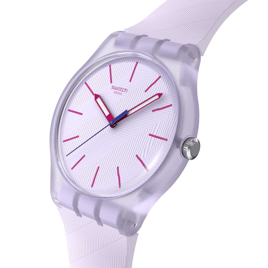 Часы Swatch Lavendaze SO29V101 — фиолетовый, пластик