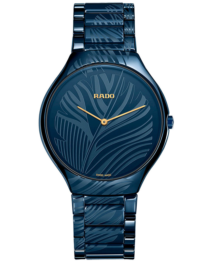 Часы Rado True Thinline My Bird R27014152 — женские, синий