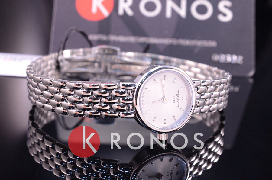 Часы Tissot Lovely T058.009.11.031.00 — белый, сталь металл