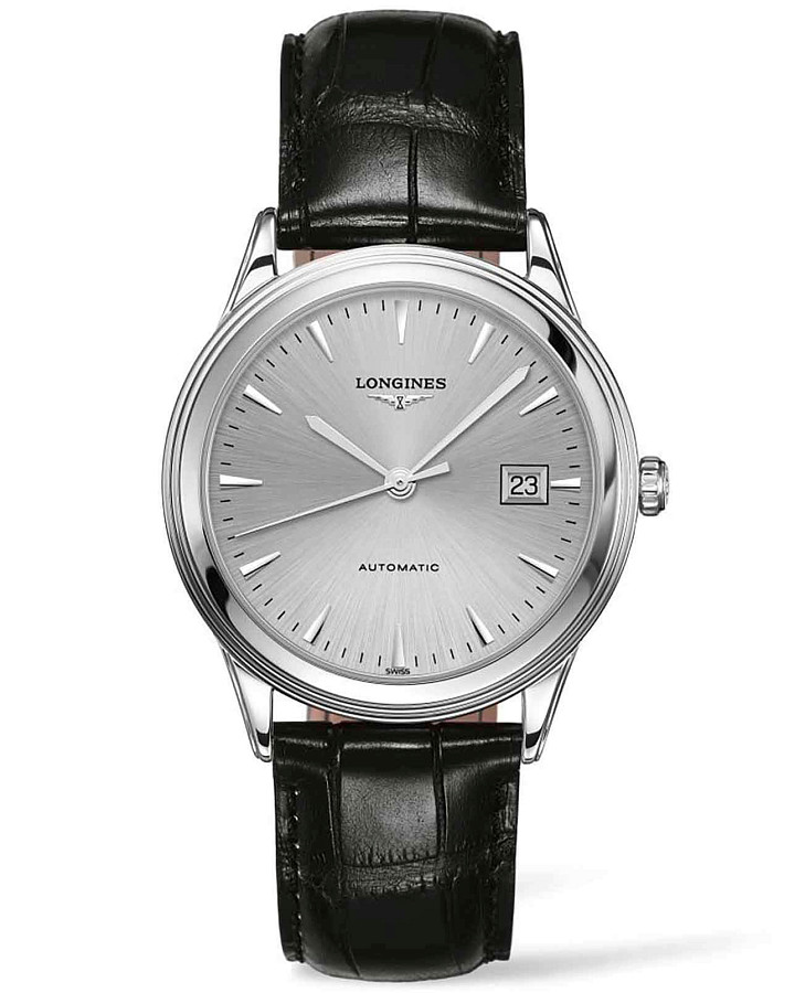 Часы Longines Flagship L4.974.4.72.2 — мужские, серебристый