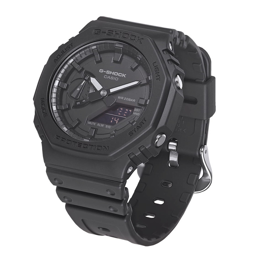 Часы Casio G-Shock GA-2100-1A1NDR (GA-2100-1A1) — Япония, электронные