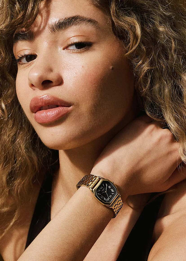 Часы Fossil Harlow ES5433 — нержавеющая сталь с ip-покрытием, женские