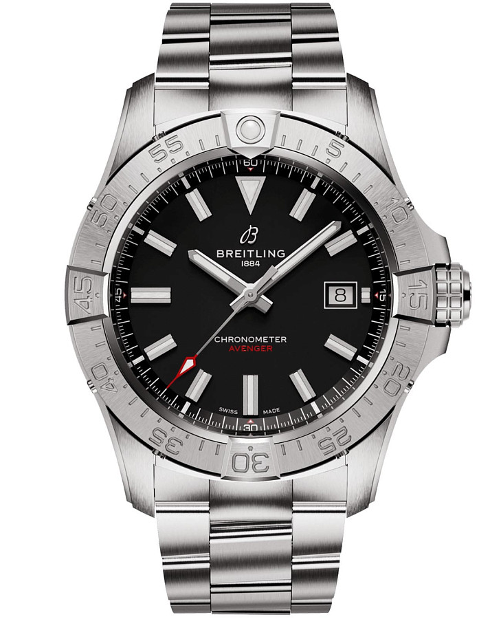 Часы Breitling Avenger Automatic 42 A17328101B1A1 — мужские, черный