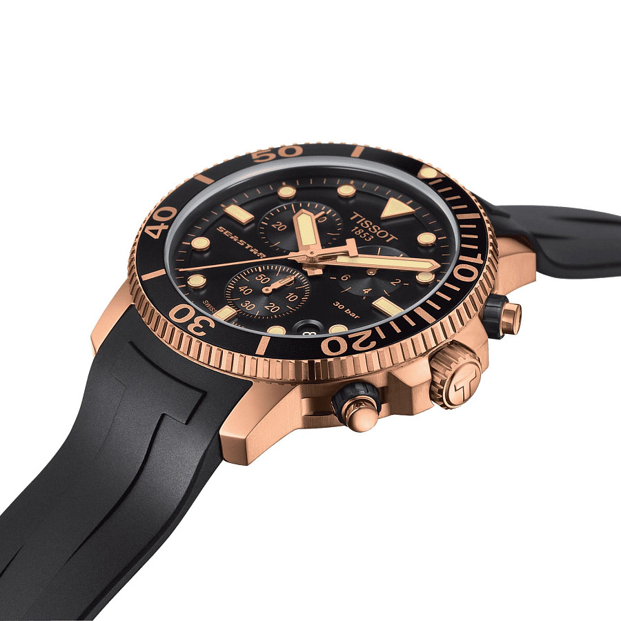 Часы Tissot Seastar 1000 Chronograph T120.417.37.051.00 — сталь, Швейцария