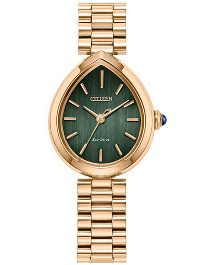 Часы Citizen Eco-Drive EM1203-57X — женские, зеленый