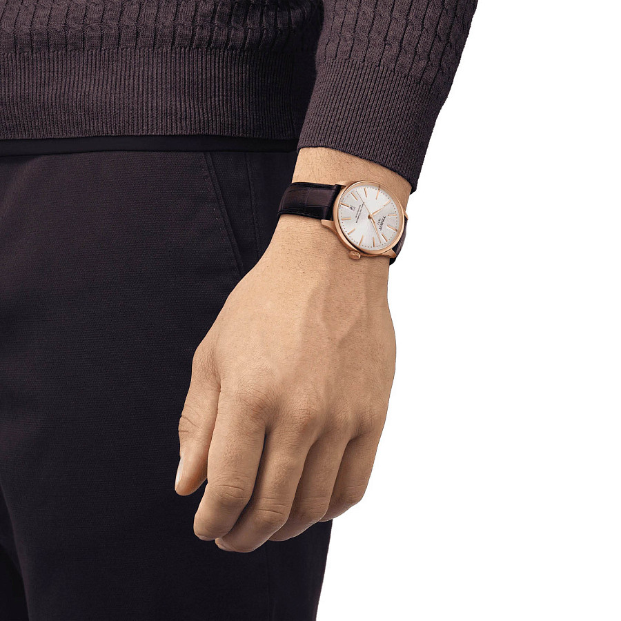 Часы Tissot Chemin des Tourelles Powermatic 80 T139.807.36.031.00 — артикул T1398073603100, мужские