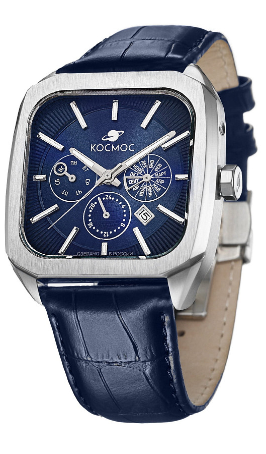 Часы Космос Марсоход II K 219.16.36 — механические, сталь металл
