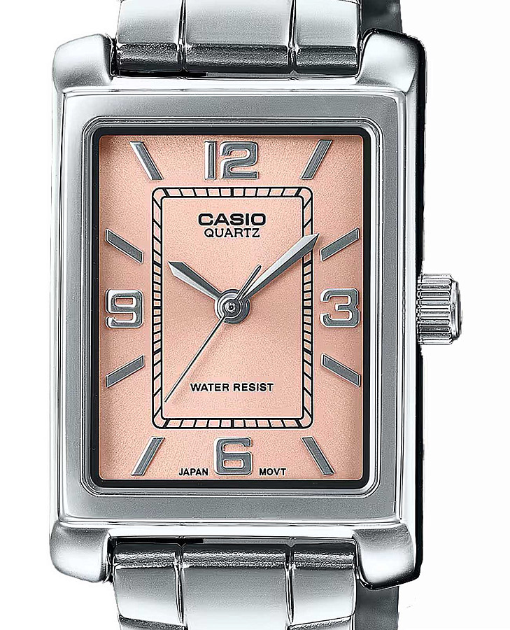 Часы Casio LTP-1234DD-4A — кварцевые, сталь металл