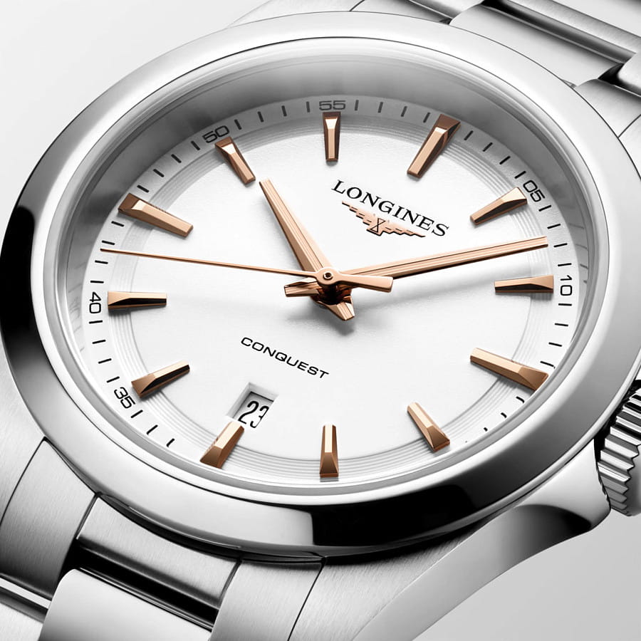 Часы Longines Conquest 30 mm L3.350.4.18.6 — нержавеющая сталь, женские