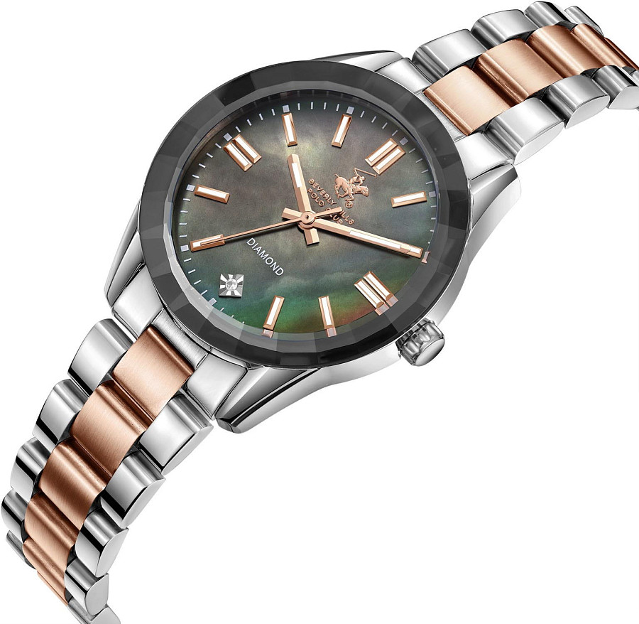Часы Beverly Hills Polo Club BP3643X.550 — кварцевые, сталь металл