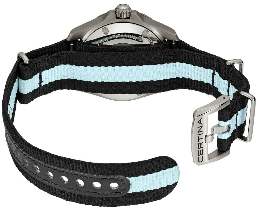Часы Certina DS Action Diver C032.807.48.081.00 — нейлон, мужские