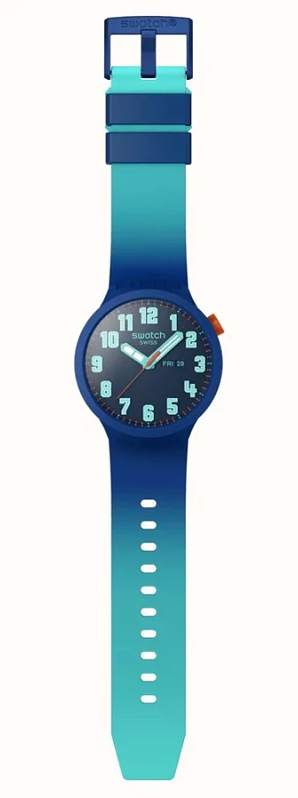 Часы Swatch Big Bold SB01N700 — кварцевые, Швейцария, мужские