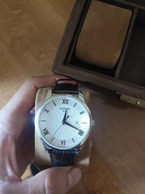 Фото покупателя: Швейцарские наручные часы Tissot Tradition T063.610.16.038.00