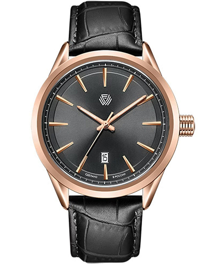 Часы УЧЗ Spectr 1523A3L7 — мужские, черный