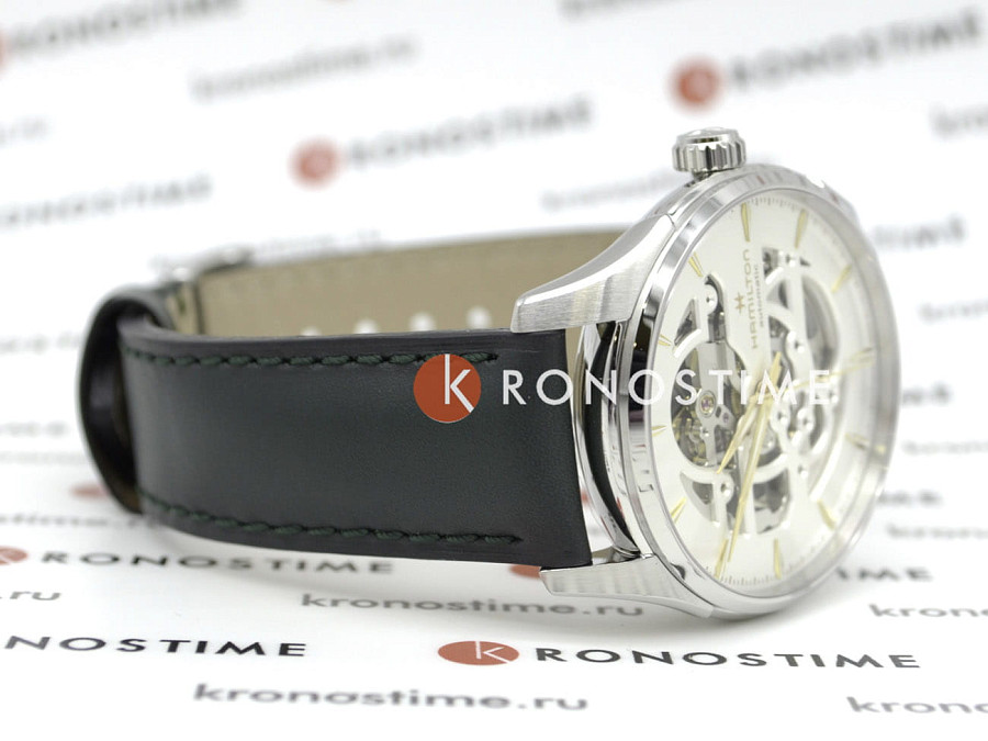 Часы Hamilton Jazzmaster Skeleton Auto H42535810 — сталь, Швейцария