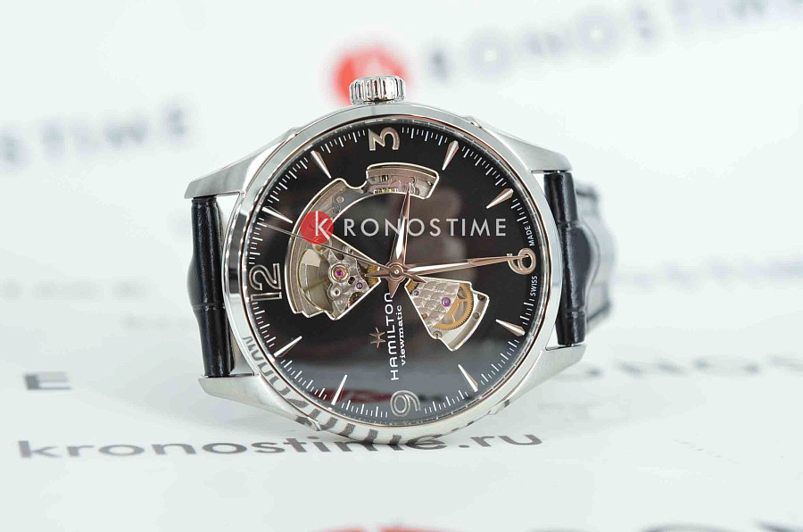 Часы Hamilton Jazzmaster Open Heart Auto H32705731 — сталь, Швейцария