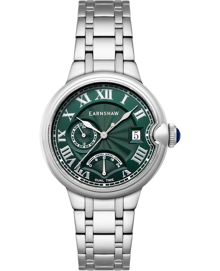 Часы Earnshaw Barallier ES-8288-88 — мужские, зеленый