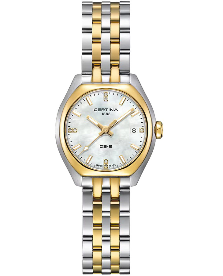 Часы Certina DS-2 Lady C049.210.22.116.00 — женские, перламутровый