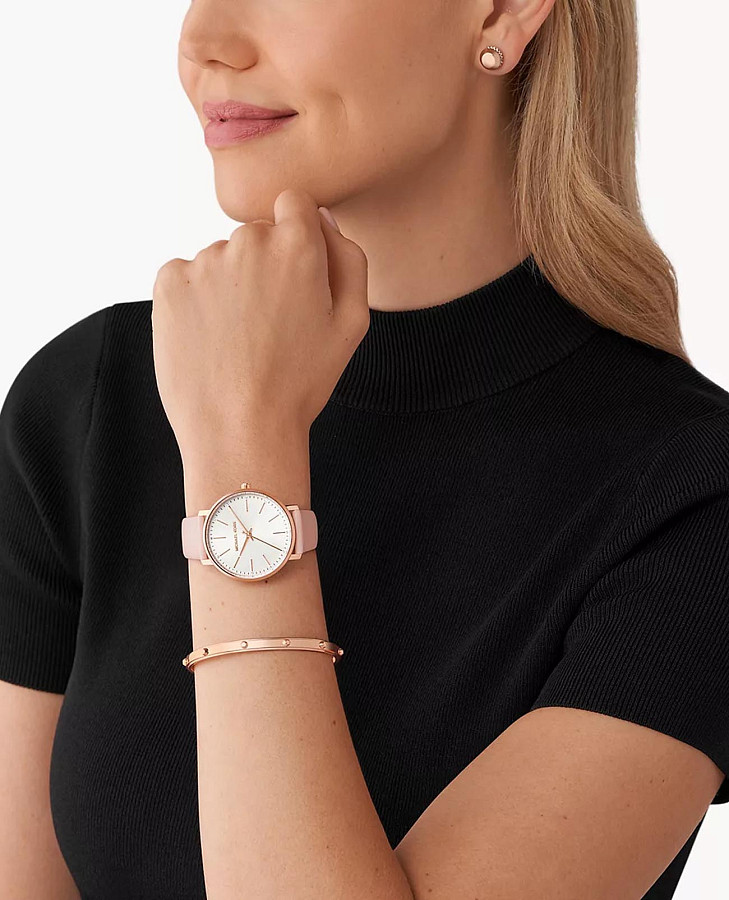 Часы Michael Kors Pyper MK1078SET — кварцевые, сталь металл
