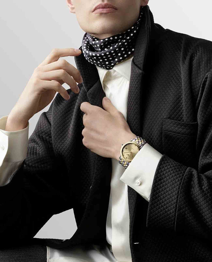 Часы Longines Flagship L4.984.3.37.7 — сталь c pvd покрытием, мужские