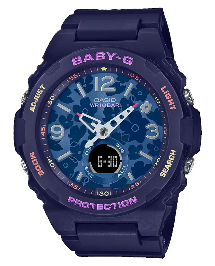 Часы Casio Baby-G BGA-260FL-2ADR — женские, синий
