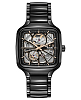Швейцарские керамические механические часы Rado True Square Automatic Open Heart R27086162