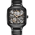 Швейцарские керамические механические часы Rado True Square Automatic Open Heart R27086162