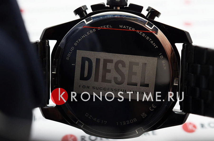 Часы Diesel Mega Chief DZ4617 — Италия, кварцевые