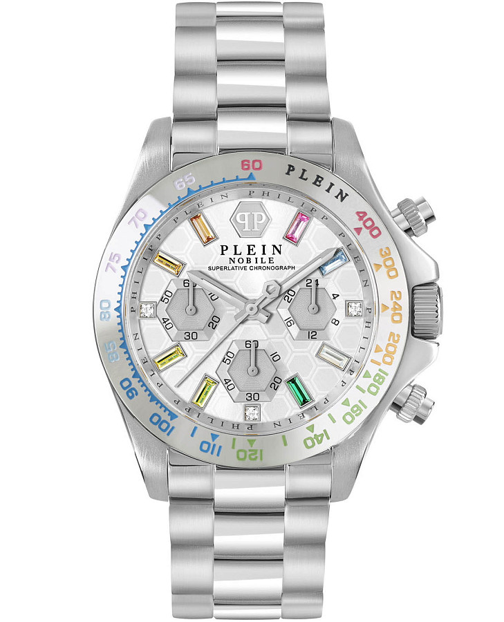 Часы Philipp Plein Nobile Lady PWSBA0123 — женские, серебристый