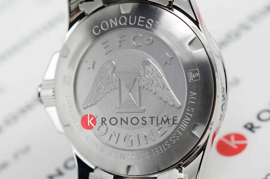 Часы Longines Conquest L3.377.4.76.6 — женские, нержавеющая сталь