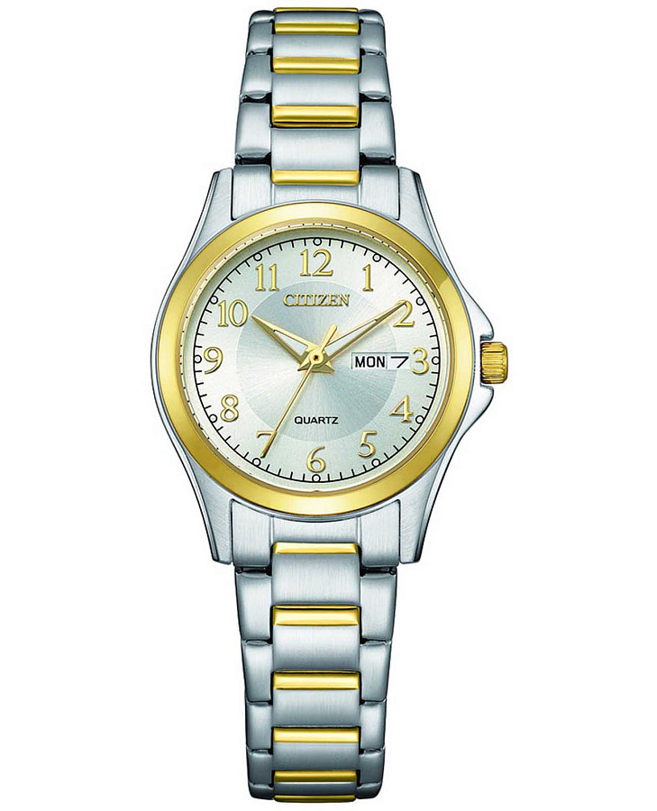 Часы Citizen Quartz EQ0614-52B — женские, серебристый