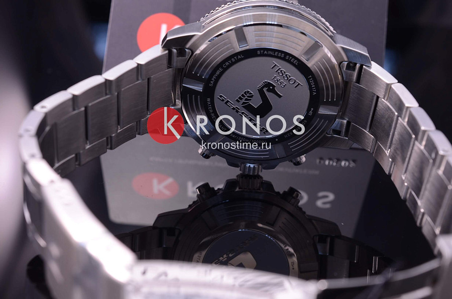Часы Tissot Seastar 1000 Chronograph T120.417.11.041.00 — мужские, нержавеющая сталь