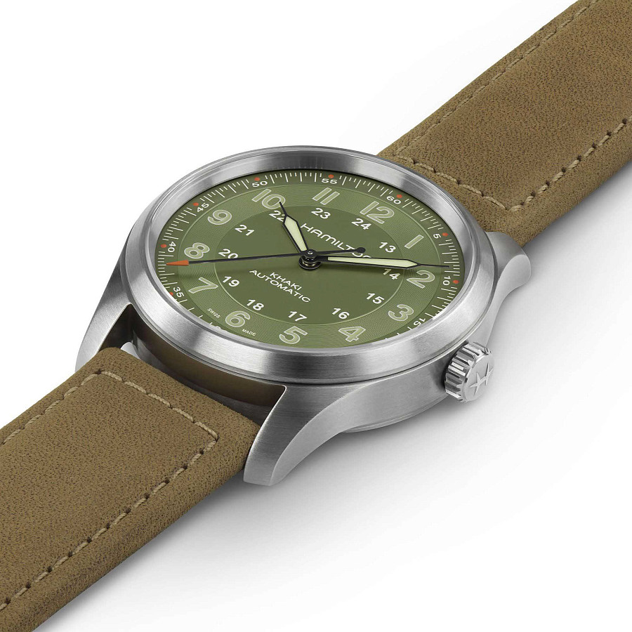 Часы Hamilton Khaki Field Titanium Auto H70205860 — артикул H70205860, мужские
