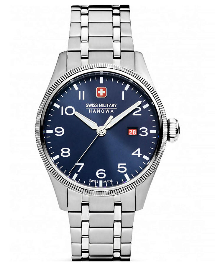 Часы Swiss Military Hanowa Thunderbolt SMWGH0000802 — мужские, синий