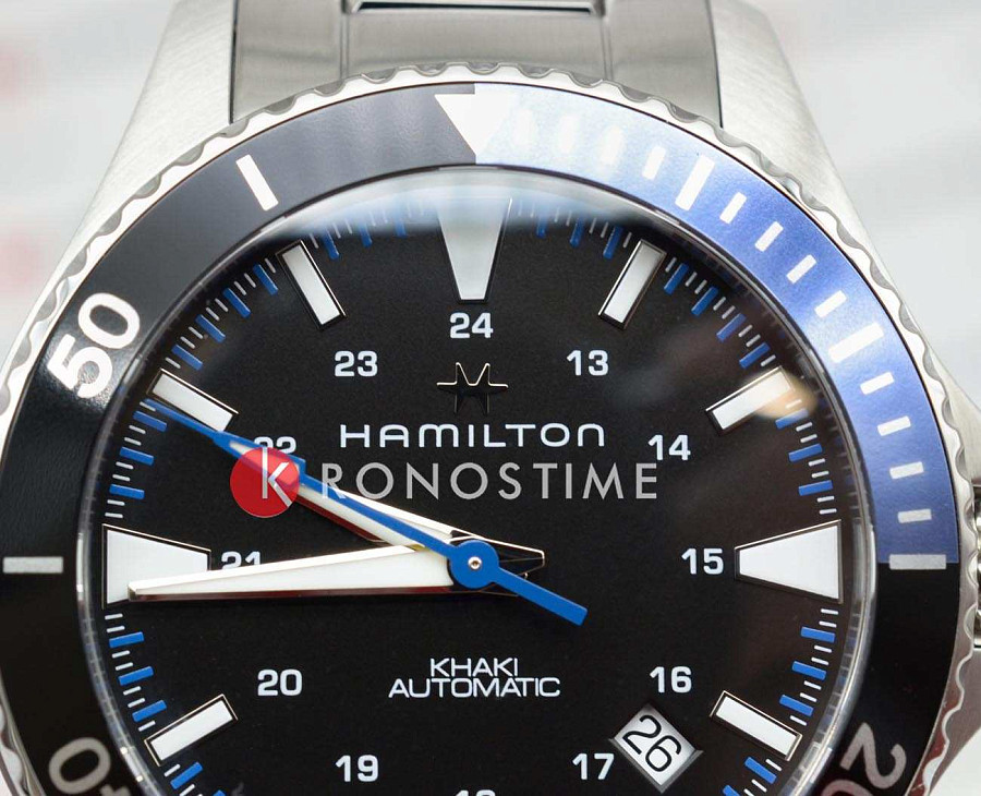 Часы Hamilton Khaki Navy Scuba H82315131 — сталь металл, Швейцария