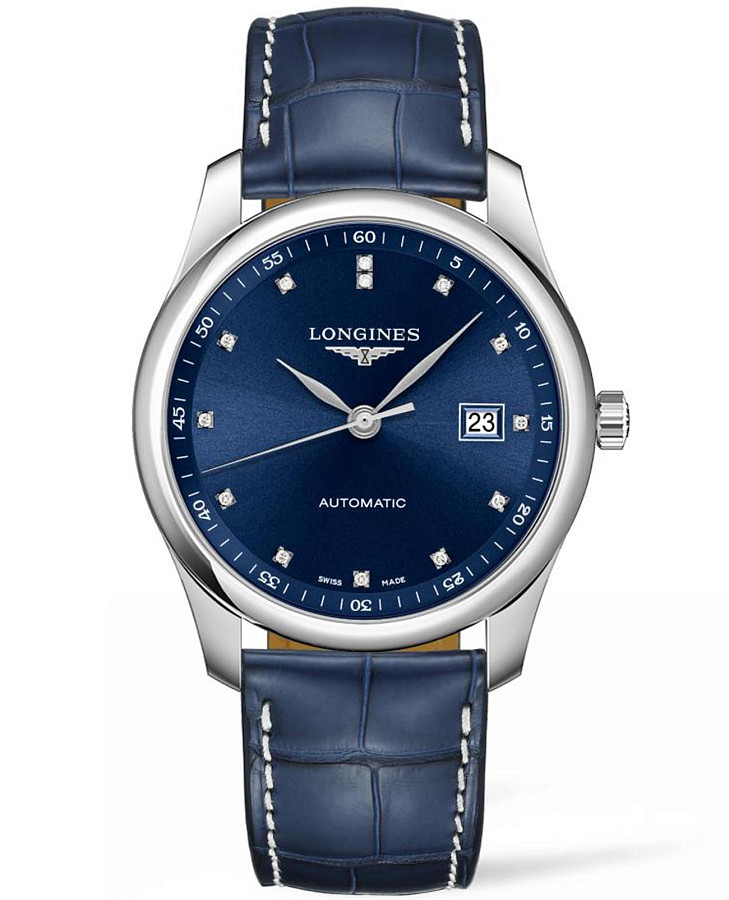 Часы Longines Master Collection L2.793.4.97.0 — мужские, синий