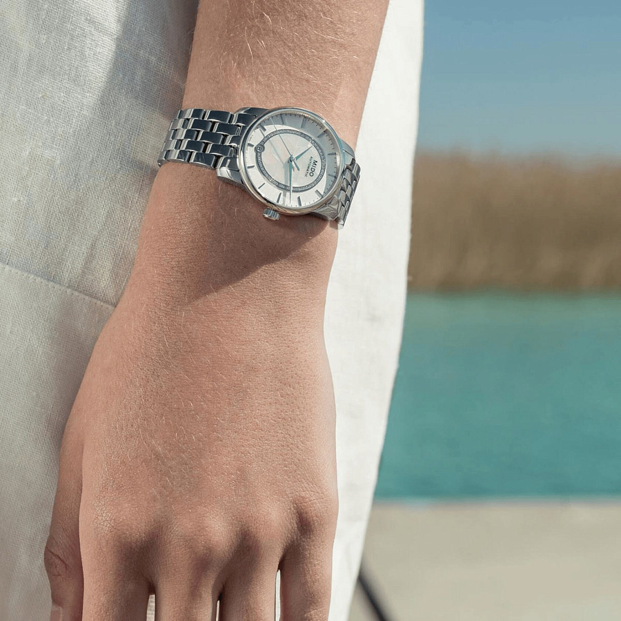 Часы Mido Baroncelli Prisma M007.207.11.116.00 — нержавеющая сталь, женские