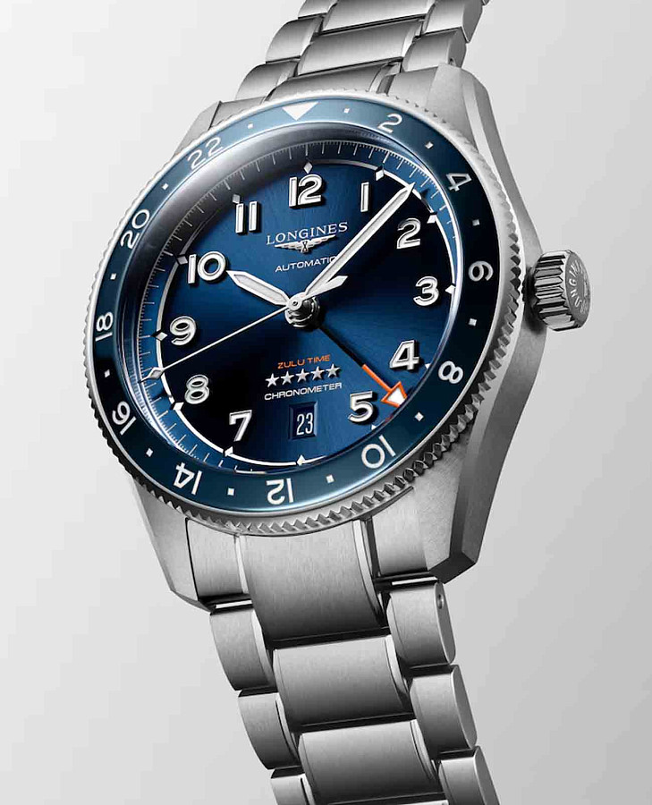Часы Longines Spirit L3.812.4.93.6 — керамика металл сталь, Швейцария