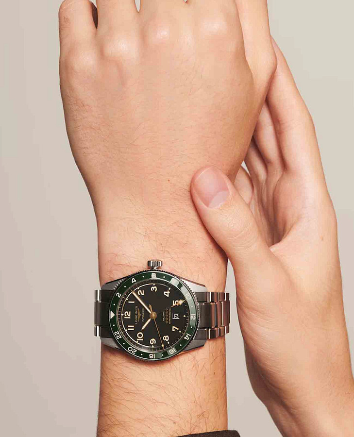 Часы Longines Spirit L3.812.4.63.6 — Швейцария, механические