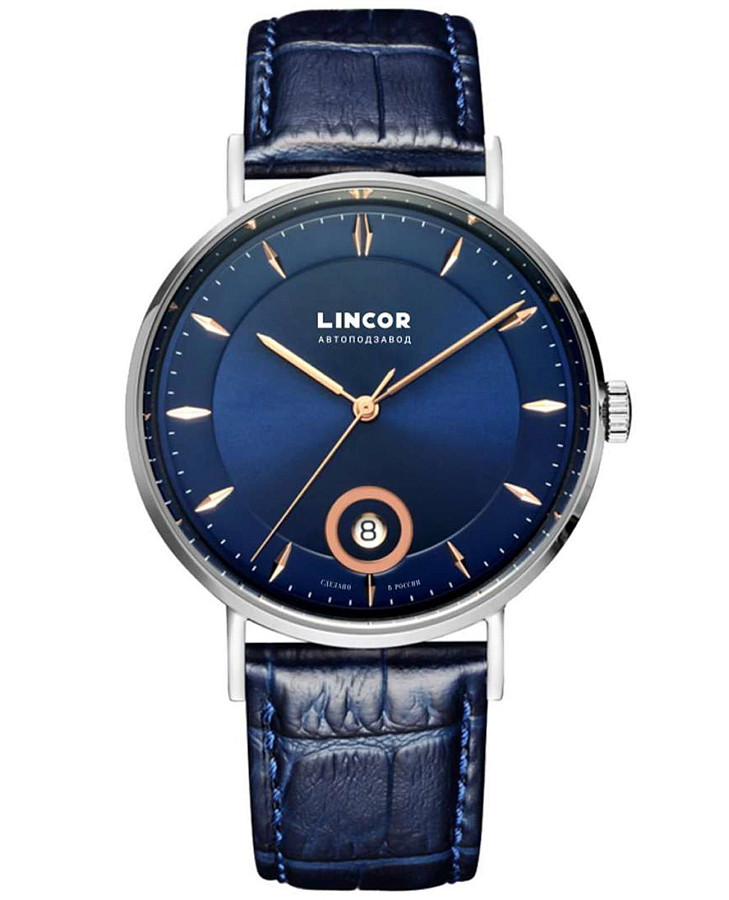 Часы Lincor UNI 1857S0L2 — мужские, синий